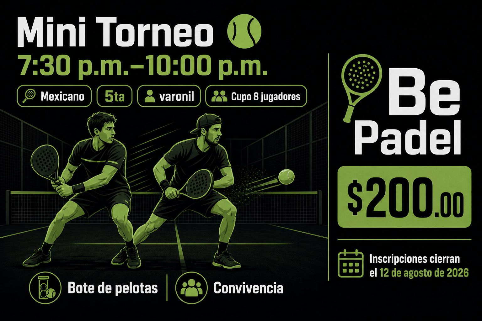 Imagen de portada de Americana con pareja🎾