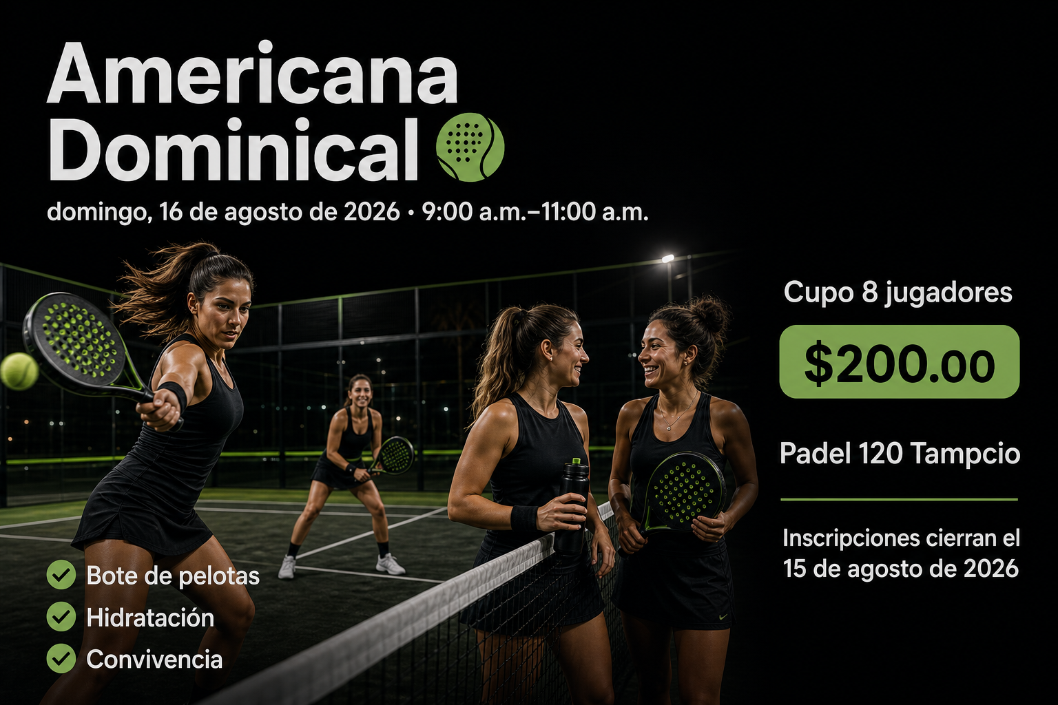 Imagen de portada de Americana Dominical 🎾